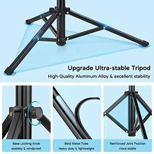 JOILCAN Tripode para Movil, 177,8 cm Profesional Estable Aluminio con Control Remoto & Teléfono Soporte,Extensible Palo Selfie Electrónica JOILCAN Electrónica, JOILCAN, Trípodes SacrificioShop sacrificioshop.com {{ shop.shopifyCountryName }} {{ shop.shopifyProvince }} B09P7ZYMY2 22.98 JOILCAN Tripode para Movil, 177,8 cm Profesional Estable Aluminio con Control Remoto & Teléfono Soporte,Extensible Palo Selfie - Default Title