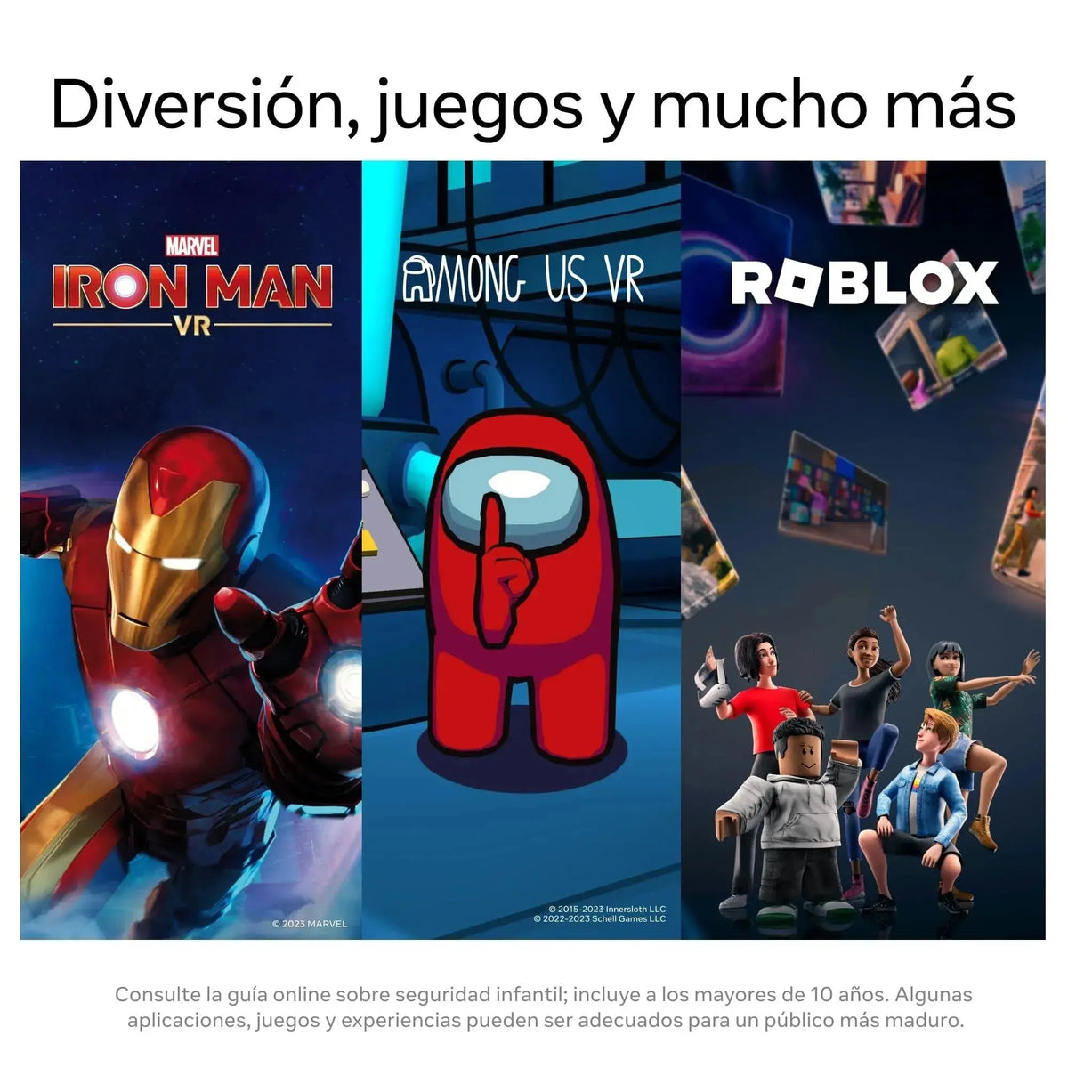 Meta Quest 2 - Gafas de realidad virtual avanzada, todo en uno, 128 GB Videojuegos Meta Quest Auriculares, Meta Quest, Videojuegos SacrificioShop sacrificioshop.com {{ shop.shopifyCountryName }} {{ shop.shopifyProvince }} B08QDQK9GL 549.00 Meta Quest 2 - Gafas de realidad virtual avanzada, todo en uno, 128 GB - Default Title