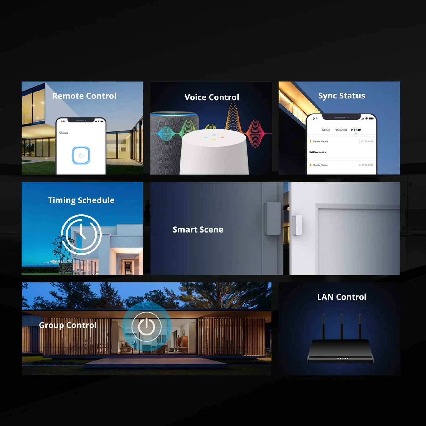 SONOFF BASICR2 10 A Interruptor Inalámbrico Wi-Fi Inteligente, Módulo Universal para Bricolaje para Solución de Automatización Domótica. SONOFF