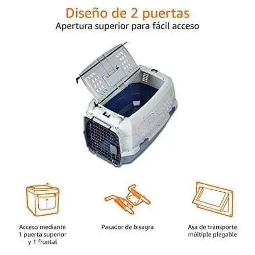 Trasportín de 2 puertas con carga superior, 58 cm Productos para animales Amazon Basics Accesorios para viajar con perros, Amazon Basics, Productos para animales SacrificioShop sacrificioshop.com {{ shop.shopifyCountryName }} {{ shop.shopifyProvince }} B00OP6SVJW 42.51 Trasportín de 2 puertas con carga superior, 58 cm - Default Title