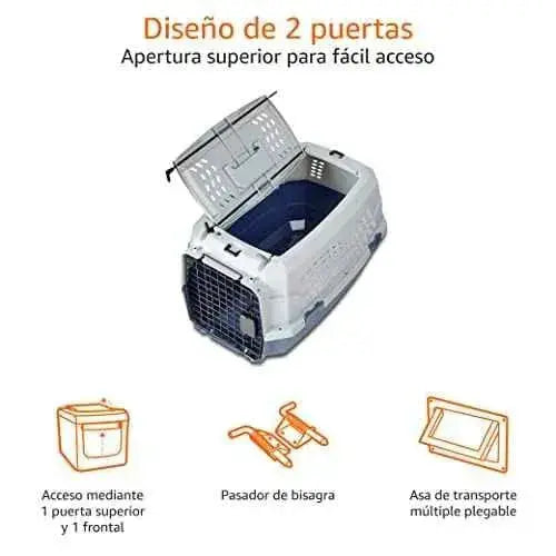 Trasportín de 2 puertas con carga superior, 58 cm Productos para animales Amazon Basics Accesorios para viajar con perros, Amazon Basics, Productos para animales SacrificioShop sacrificioshop.com {{ shop.shopifyCountryName }} {{ shop.shopifyProvince }} B00OP6SVJW 42.51 Trasportín de 2 puertas con carga superior, 58 cm - Default Title