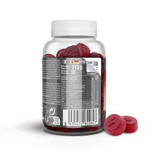 VITALDIN Energy Gummies – 70 Gominolas Energéticas con Ginseng, Guaraná, Cafeína & Taurina – Mejora la Concentración, Favorece el Rendimiento Físico y Mental - SacrificioShop VITALDIN Energy Gummies – 70 Gominolas Energéticas con Ginseng, Guaraná, Cafeína & Taurina – Mejora la Concentración, Favorece el Rendimiento Físico y Mental - undefined sacrificioshop.com
