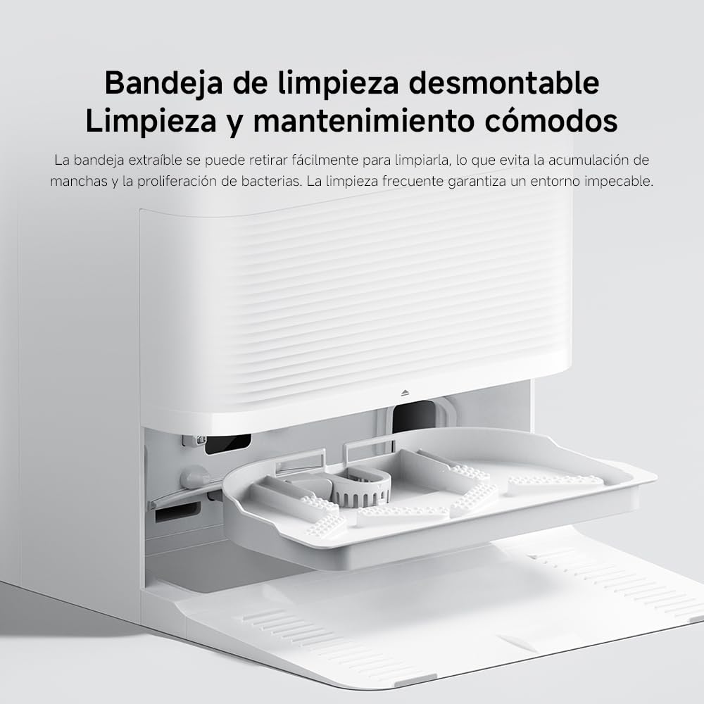 XIAOMI Robot Vacuum X20 Pro- Robot Aspirador y friegasuelos con Sistema Inteligente de navegación láser (LDS), succión de 7000 Pa