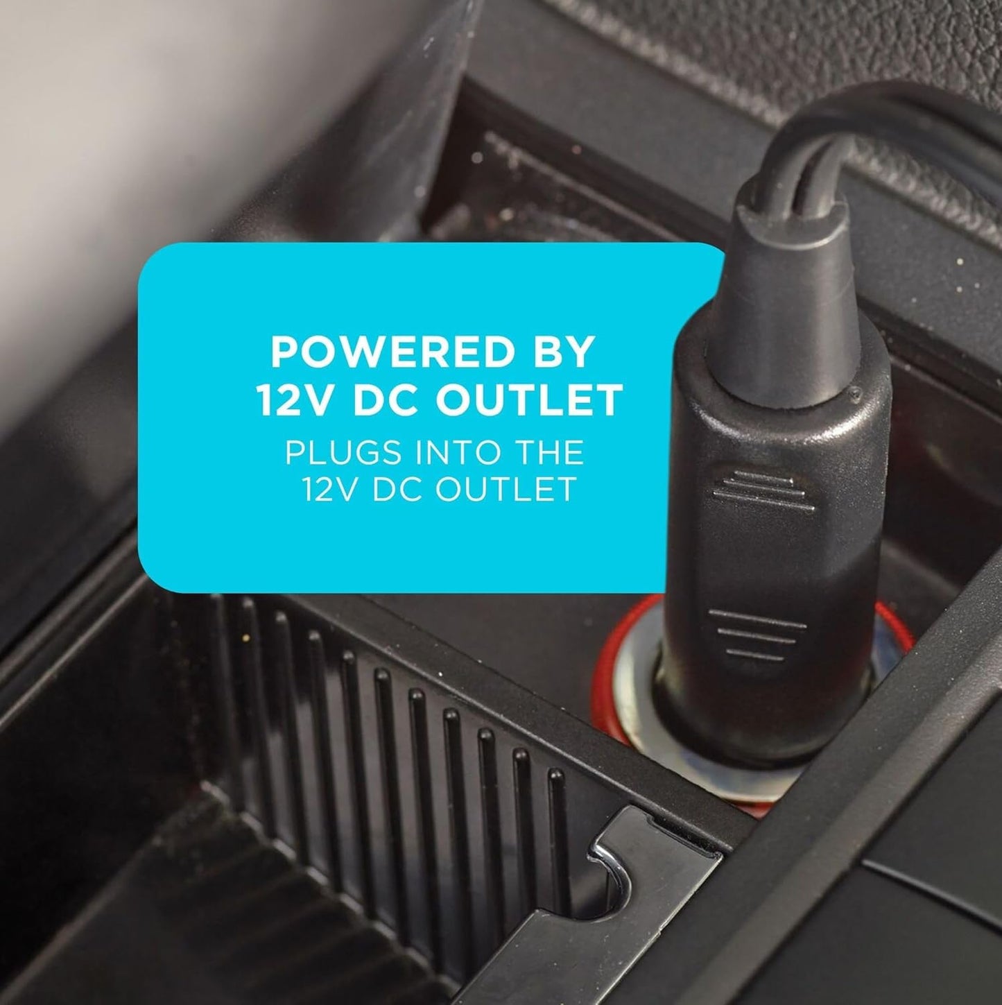Black+Decker Aspiradora de Mano sin Bolsa para Coche con Manguera Flexi y conexión para Coche de 12V, Incluye Boquilla para hendiduras y Cepillo para tapicería