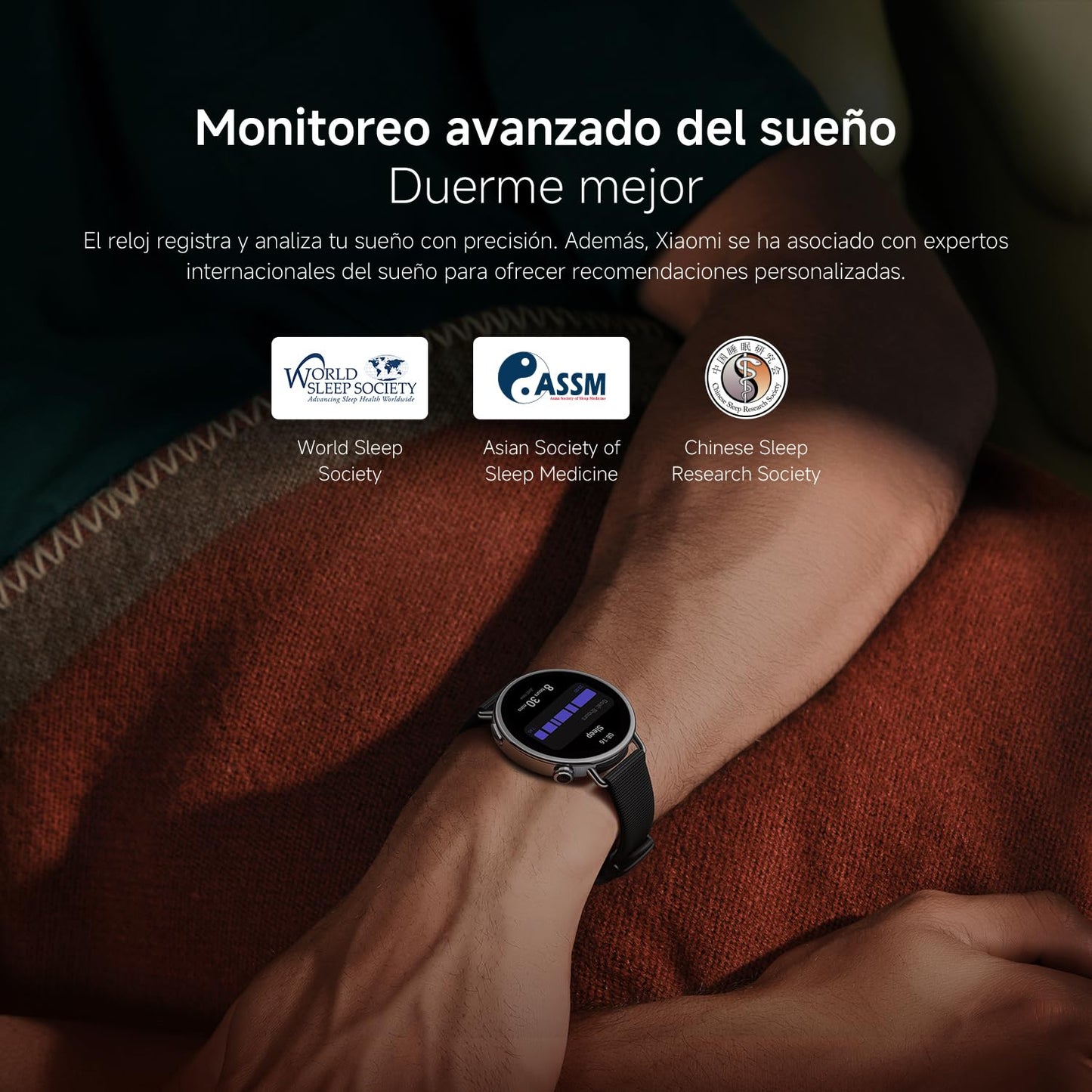 XIAOMI Watch S4 41mm, Smartwatch, Diámetro de 41 mm, Cuerpo Ultraligero de 32g, Pronóstico Menstrual, 150+ Modos Deportivos, Funciones de Seguridad, HyperOS 3, Correa de Cuero (Blanco)