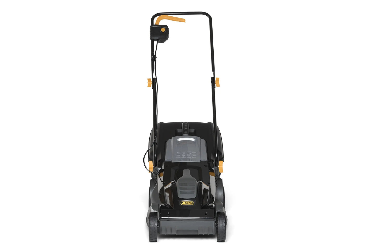 Alpina Cortacésped eléctrico BL 380 E, Ancho de corte 38 cm, Motor de 1400 W, Hasta 500 m², Altura de corte regulable en 3 posiciones, Bolsa de recogida de 40 l Alpina