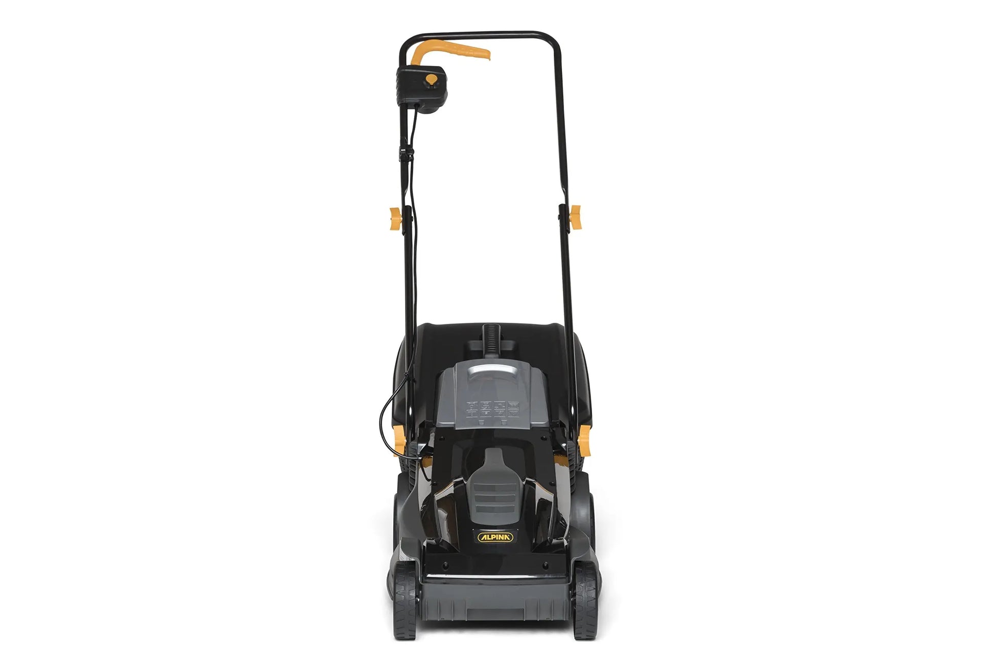 Alpina Cortacésped eléctrico BL 380 E, Ancho de corte 38 cm, Motor de 1400 W, Hasta 500 m², Altura de corte regulable en 3 posiciones, Bolsa de recogida de 40 l Alpina