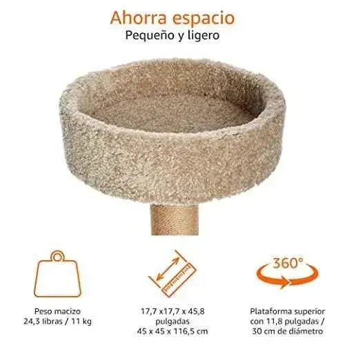 Árbol de gatos con postes rascadores - Grande Productos para animales Amazon Basics Amazon Basics, Productos para animales, Árboles para gatos SacrificioShop sacrificioshop.com {{ shop.shopifyCountryName }} {{ shop.shopifyProvince }} B06X6J3L65 63.00 Árbol de gatos con postes rascadores - Grande - Default Title
