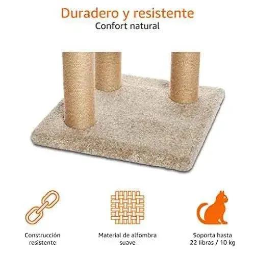 Árbol de gatos con postes rascadores - Grande Productos para animales Amazon Basics Amazon Basics, Productos para animales, Árboles para gatos SacrificioShop sacrificioshop.com {{ shop.shopifyCountryName }} {{ shop.shopifyProvince }} B06X6J3L65 63.00 Árbol de gatos con postes rascadores - Grande - Default Title