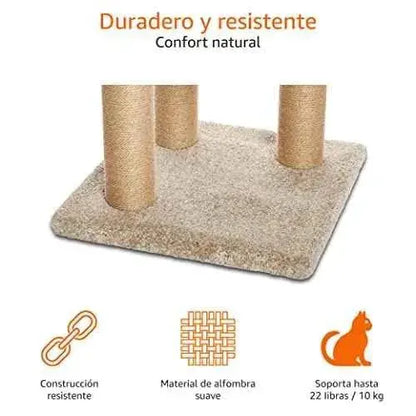 Árbol de gatos con postes rascadores - Grande Productos para animales Amazon Basics Amazon Basics, Productos para animales, Árboles para gatos SacrificioShop sacrificioshop.com {{ shop.shopifyCountryName }} {{ shop.shopifyProvince }} B06X6J3L65 63.00 Árbol de gatos con postes rascadores - Grande - Default Title