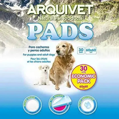 Arquivet Pack Económico - Pads para perros súper absorbentes - 30 uds. - 60 x 60 cm Productos para animales Arquivet Arquivet, Pañales, Productos para animales SacrificioShop sacrificioshop.com {{ shop.shopifyCountryName }} {{ shop.shopifyProvince }} B072JHGT9T 14.90 Arquivet Pack Económico - Pads para perros súper absorbentes - 30 uds. - 60 x 60 cm - Default Title