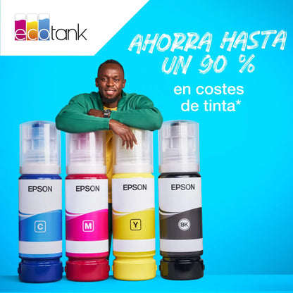 Botellas de tinta originales EcoTank de la serie 104 de Epson - Colores cian, magenta, amarillo y negro Epson