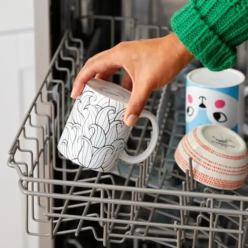 Cricut Tazas en blanco, 425 ml (15 onzas), 6 tazas de sublimación de tinta infusible | para usar con prensa de tazas tinta infusible 2008944 Cricut