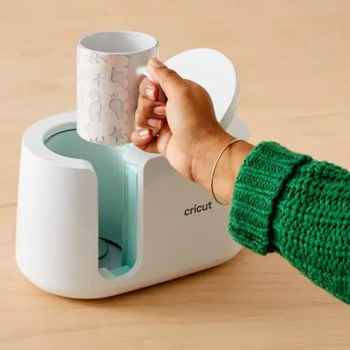 Cricut Tazas en blanco, 425 ml (15 onzas), 6 tazas de sublimación de tinta infusible | para usar con prensa de tazas tinta infusible 2008944 Cricut