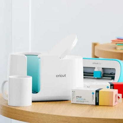 Cricut Tazas en blanco, 425 ml (15 onzas), 6 tazas de sublimación de tinta infusible | para usar con prensa de tazas tinta infusible 2008944 Cricut