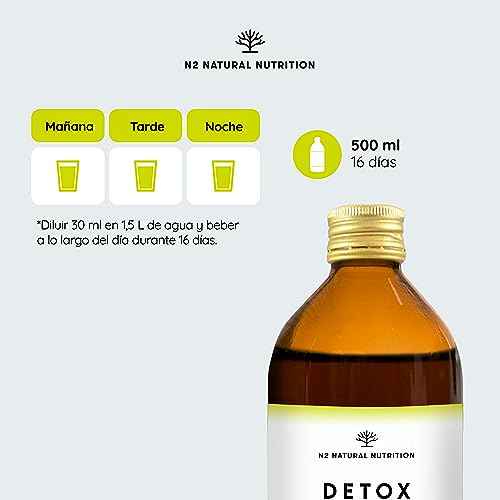 DETOX. Fórmula Líquida, Apoyo hepático, Té Verde, Diente de León, Guaraná, Papaya. 10 Plantas de Rápida Absorción y Eficiencia Drugstore N2 Natural Nutrition Ayudas para el adelgazamiento y la pérdida de peso, Drugstore, N2 Natural Nutrition SacrificioShop sacrificioshop.com {{ shop.shopifyCountryName }} {{ shop.shopifyProvince }} B078S9DCG4 20.95 DETOX. Fórmula Líquida, Apoyo hepático, Té Verde, Diente de León, Guaraná, Papaya. 10 Plantas de Rápida Absorción y Eficiencia - Default Title