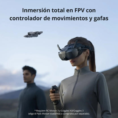 DJI Neo, dron mini con cámara 4K UHD para adultos, 135 g dron que vuela siguiéndote, despega desde la mano, seguimiento de objetivos, QuickShots, vídeo estabilizado (sin control remoto) DJI