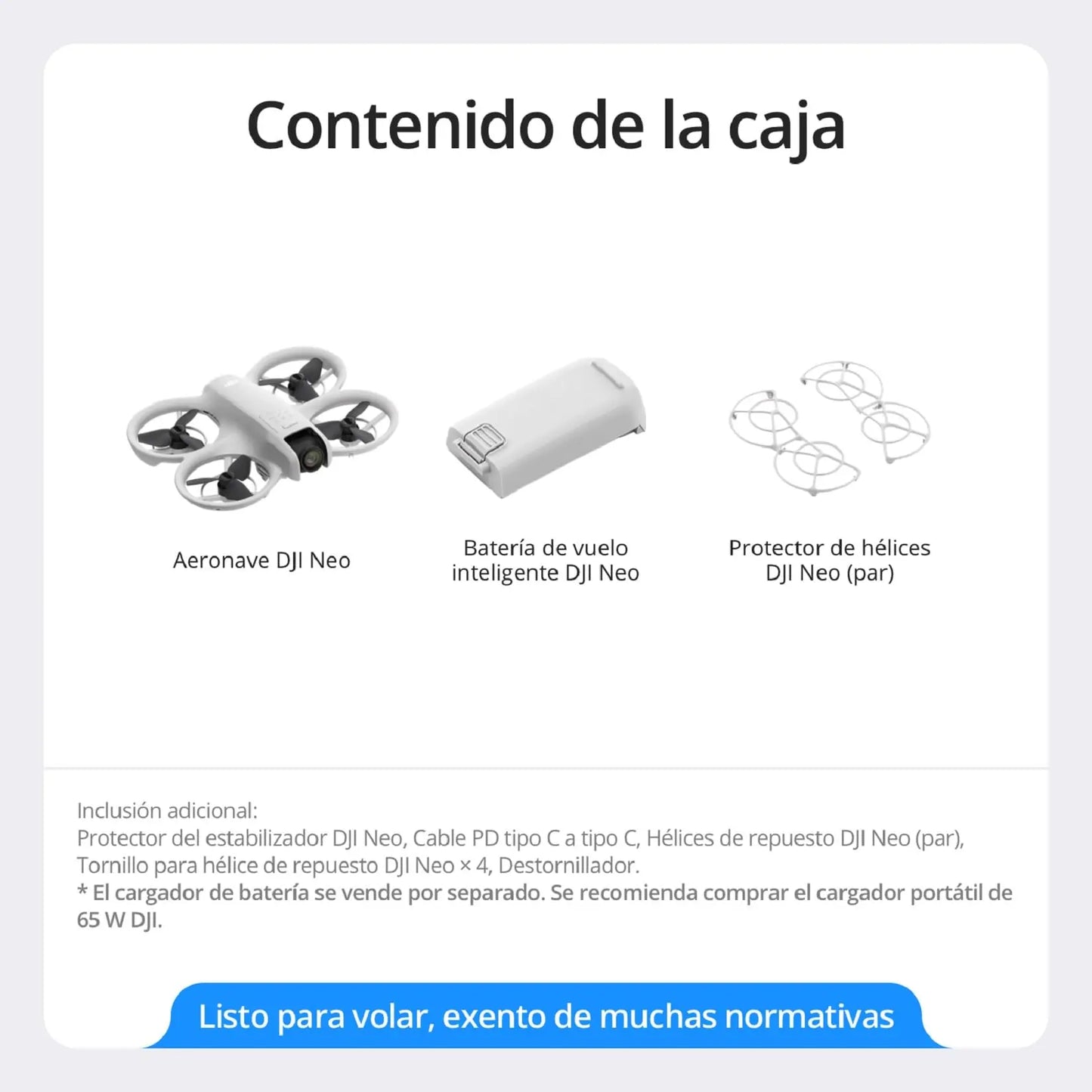 DJI Neo, dron mini con cámara 4K UHD para adultos, 135 g dron que vuela siguiéndote, despega desde la mano, seguimiento de objetivos, QuickShots, vídeo estabilizado (sin control remoto) DJI