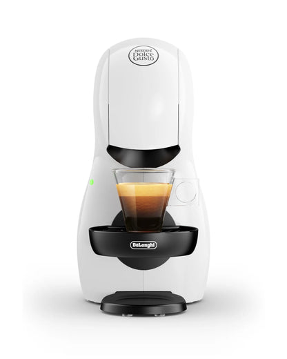 De'Longhi Nescafé Dolce Gusto Piccolo XS EDG110.WB, Cafetera Cápsulas, Incluye 3 Paquetes de Cápsulas, Diseño Super-Compacto, Cafetera Automática para Café y Otras Bebidas, 1500W, Blanco NESCAFÉ DOLCE GUSTO
