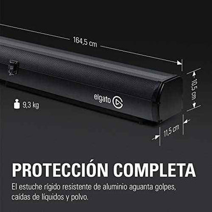 Elgato Green Screen - Fondo chromakey plegable, tejido antiarrugas y montaje ultrarrápido, para eliminar el fondo en streaming, videoconferencia, en Instagram, TikTok Muebles Corsair Corsair, Fondos fotográficos, Muebles SacrificioShop sacrificioshop.com {{ shop.shopifyCountryName }} {{ shop.shopifyProvince }} B0743Z892W 169.00 Elgato Green Screen - Fondo chromakey plegable, tejido antiarrugas y montaje ultrarrápido, para eliminar el fondo en streaming, videoconferencia, en Instagram, TikTok - Default Title