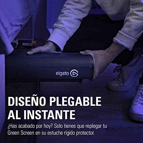 Elgato Green Screen - Fondo chromakey plegable, tejido antiarrugas y montaje ultrarrápido, para eliminar el fondo en streaming, videoconferencia, en Instagram, TikTok Muebles Corsair Corsair, Fondos fotográficos, Muebles SacrificioShop sacrificioshop.com {{ shop.shopifyCountryName }} {{ shop.shopifyProvince }} B0743Z892W 169.00 Elgato Green Screen - Fondo chromakey plegable, tejido antiarrugas y montaje ultrarrápido, para eliminar el fondo en streaming, videoconferencia, en Instagram, TikTok - Default Title