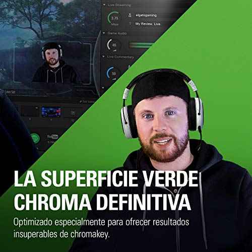 Elgato Green Screen - Fondo chromakey plegable, tejido antiarrugas y montaje ultrarrápido, para eliminar el fondo en streaming, videoconferencia, en Instagram, TikTok Muebles Corsair Corsair, Fondos fotográficos, Muebles SacrificioShop sacrificioshop.com {{ shop.shopifyCountryName }} {{ shop.shopifyProvince }} B0743Z892W 169.00 Elgato Green Screen - Fondo chromakey plegable, tejido antiarrugas y montaje ultrarrápido, para eliminar el fondo en streaming, videoconferencia, en Instagram, TikTok - Default Title