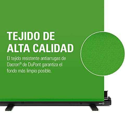 Elgato Green Screen - Fondo chromakey plegable, tejido antiarrugas y montaje ultrarrápido, para eliminar el fondo en streaming, videoconferencia, en Instagram, TikTok Muebles Corsair Corsair, Fondos fotográficos, Muebles SacrificioShop sacrificioshop.com {{ shop.shopifyCountryName }} {{ shop.shopifyProvince }} B0743Z892W 169.00 Elgato Green Screen - Fondo chromakey plegable, tejido antiarrugas y montaje ultrarrápido, para eliminar el fondo en streaming, videoconferencia, en Instagram, TikTok - Default Title