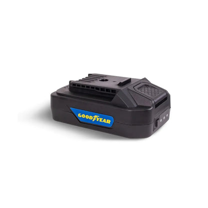 Goodyear - Cortacésped de Gasolina con Arranque eléctrico y Manual 5.620W. Motor 224cc 4 Tiempos OHV. Batería 20V. Anchura de Corte 53 cm. 25-75 centímetros Altura de Corte Goodyear