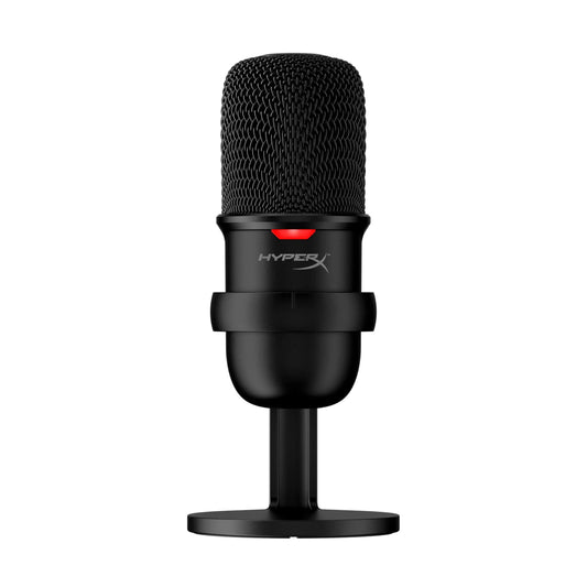 HyperX SoloCast – Micrófono de condensador USB para juegos, para PC, PS4 y Mac, sensor de silenciamiento con un toque, patrón polar cardioide, juegos, streaming, podcasts, Twitch, YouTube, Discord HyperX