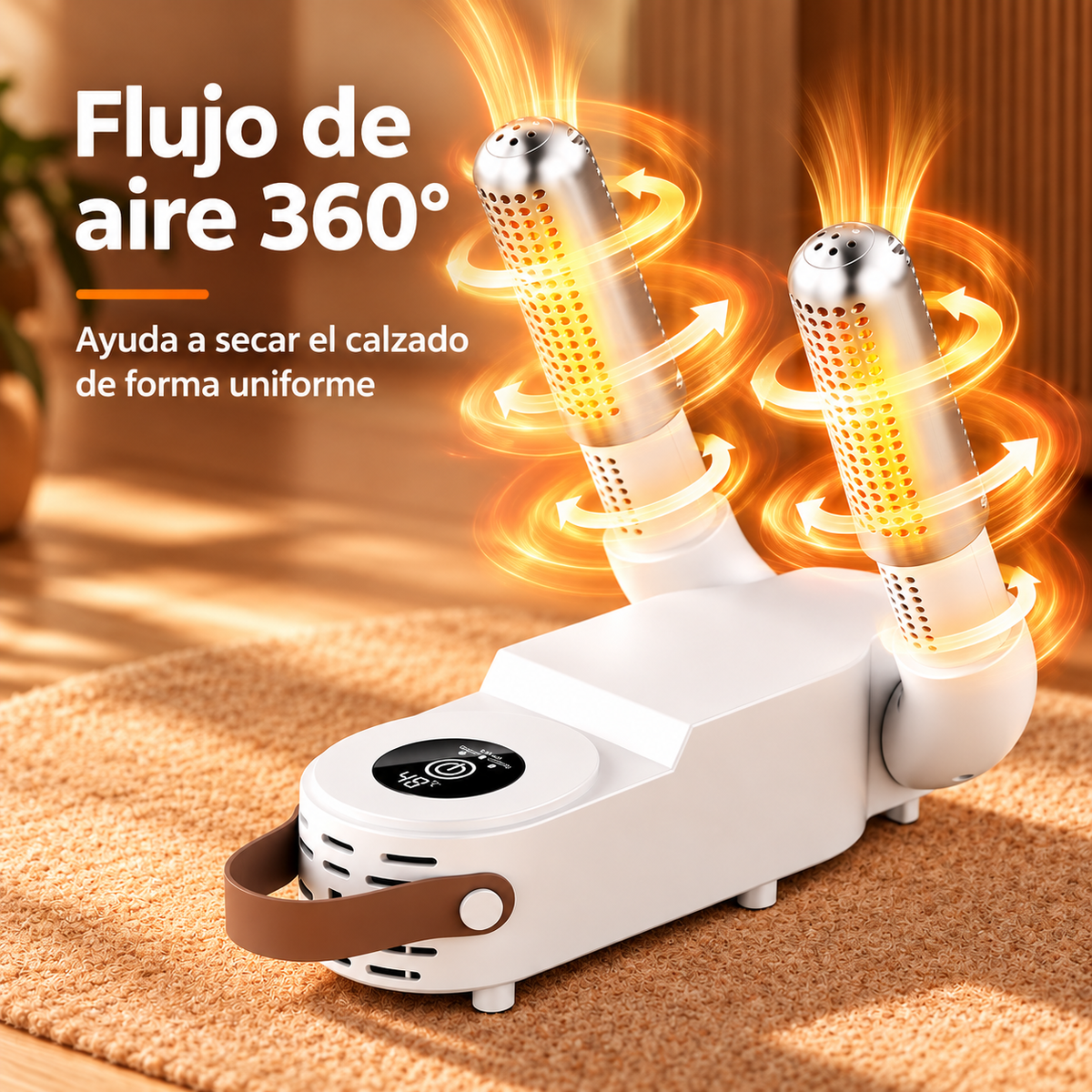 Secador Eléctrico de Calzado Plegable 220V | Botas y Zapatillas