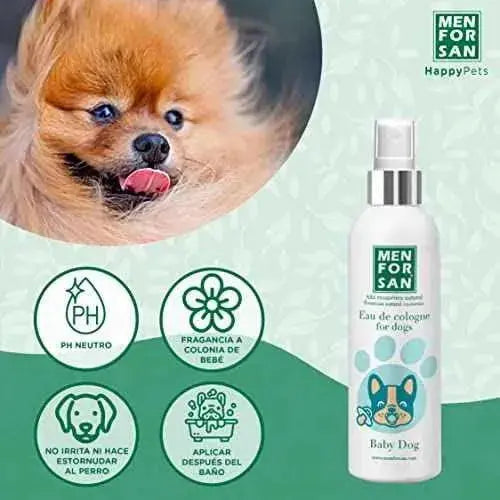 MENFORSAN Colonia para perros baby dog 125ml, Fresco y duradero Productos para animales MENFORSAN Colonias, MENFORSAN, Productos para animales SacrificioShop sacrificioshop.com {{ shop.shopifyCountryName }} {{ shop.shopifyProvince }} B09GK71YGV 4.99 MENFORSAN Colonia para perros baby dog 125ml, Fresco y duradero - Default Title