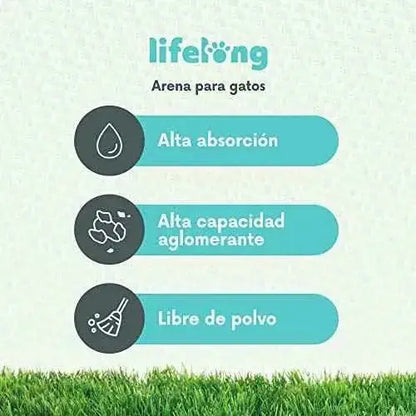 Marca Amazon Lifelong Arena de bentonita para gatos, Premium con perfume de talco, 7.5 kg+ Productos para animales Lifelong Arena, Lifelong, Productos para animales SacrificioShop sacrificioshop.com {{ shop.shopifyCountryName }} {{ shop.shopifyProvince }} B083VBXG2S 10.79 Marca Amazon Lifelong Arena de bentonita para gatos, Premium con perfume de talco, 7.5 kg+ - Default Title