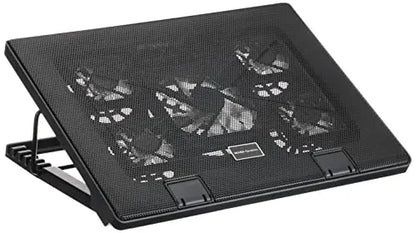 Mars Gaming MNBC2, Base PC, 5 Ventiladores, LED Roja, 2 x USB 2.0, 17.35", Negro Mars Gaming