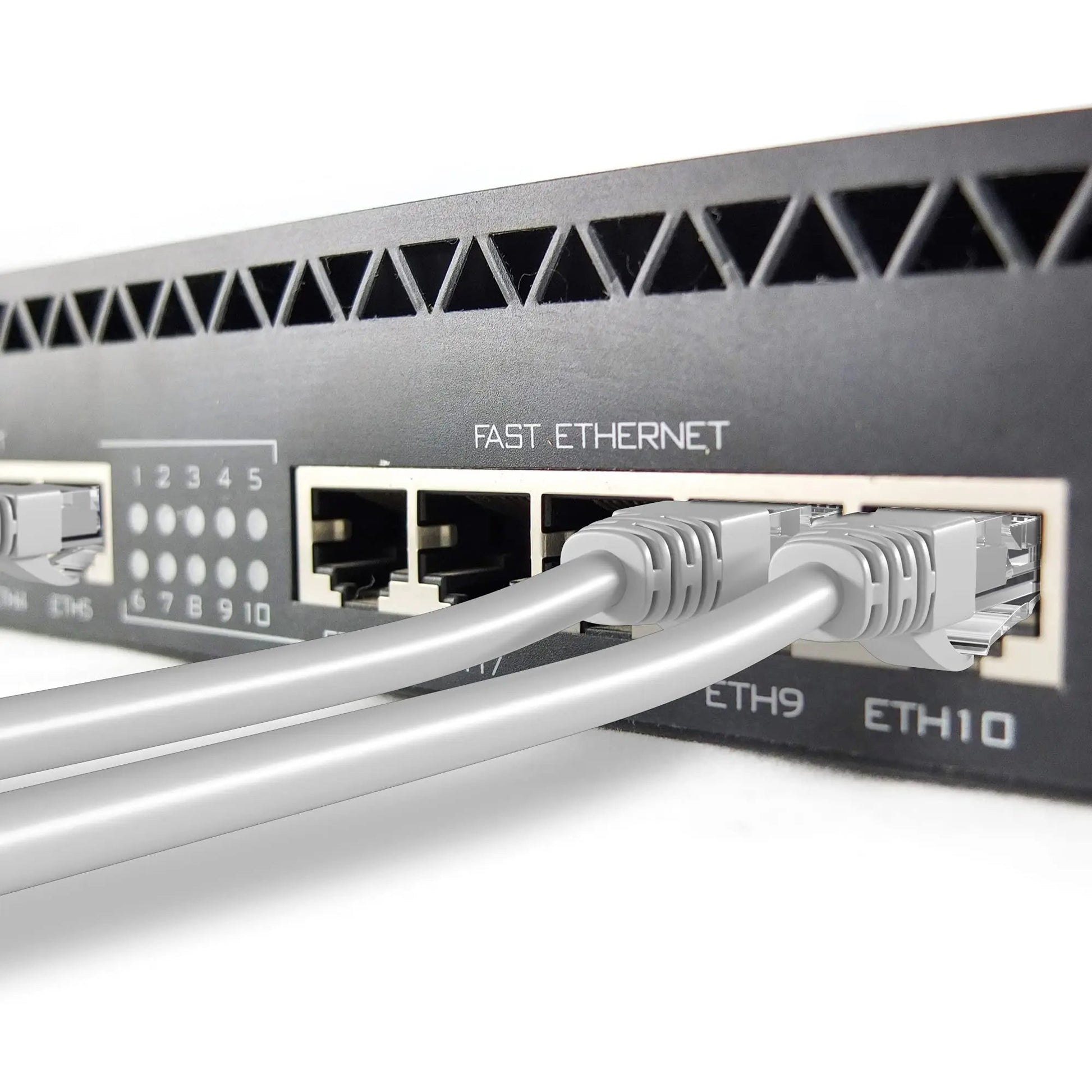 Mr. Tronic Granel Cable Ethernet Cat 6 De 100m, Bulk Cable de Red LAN Para Internet Rápida & Fiable - AWG24 Cat6 a Granel, 1 Gbps Internet 250 MHz UTP CCA (100 Metros, Gris) Mr. Tronic