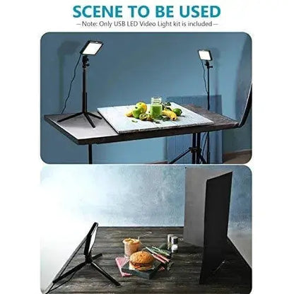 Neewer 2 X Luz de Vídeo LED USB de Regulables 5600K con Soporte de Trípode Profesional y Filtros de Color para Grabación Cámara NEEWER Cámara, Iluminación continua, NEEWER SacrificioShop sacrificioshop.com {{ shop.shopifyCountryName }} {{ shop.shopifyProvince }} B07T8FBZC2 44.49 Neewer 2 X Luz de Vídeo LED USB de Regulables 5600K con Soporte de Trípode Profesional y Filtros de Color para Grabación - Default Title