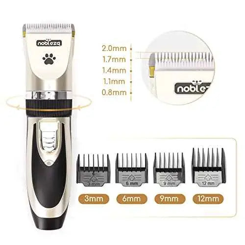 Nobleza Cortapelos para Perros Set Máquina Cortapelo Sin Cable y Recargable para Mascotas Pequeñas Medianas y Grande Productos para animales Nobleza Maquinillas eléctricas, Nobleza, Productos para animales SacrificioShop sacrificioshop.com {{ shop.shopifyCountryName }} {{ shop.shopifyProvince }} B09D3QWQPK 30.99 Nobleza Cortapelos para Perros Set Máquina Cortapelo Sin Cable y Recargable para Mascotas Pequeñas Medianas y Grande - Default Title