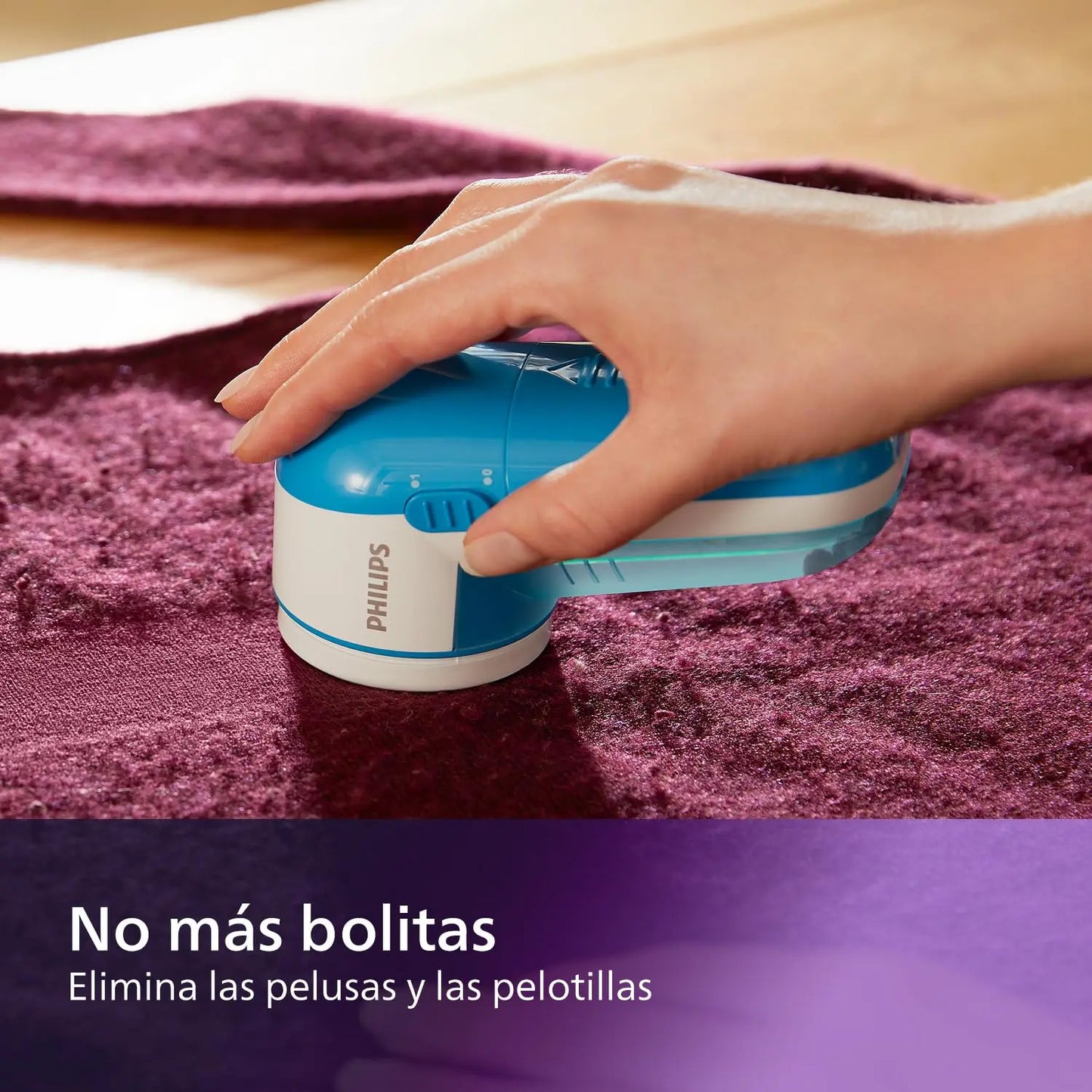 Philips Domestic Appliances GC026/00 Quitapelusas, Azul Philips