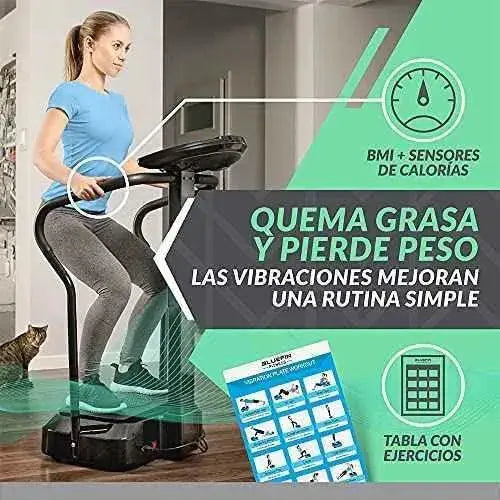 Plataforma Vibratoria | Diseño Mejorado con Motores Silenciosos y Altavoces Incorporados Deportes Bluefin Fitness Bluefin Fitness, Deportes, Plataformas vibratorias SacrificioShop sacrificioshop.com {{ shop.shopifyCountryName }} {{ shop.shopifyProvince }} B00GMHWAF8 284.82 Plataforma Vibratoria | Diseño Mejorado con Motores Silenciosos y Altavoces Incorporados - Default Title