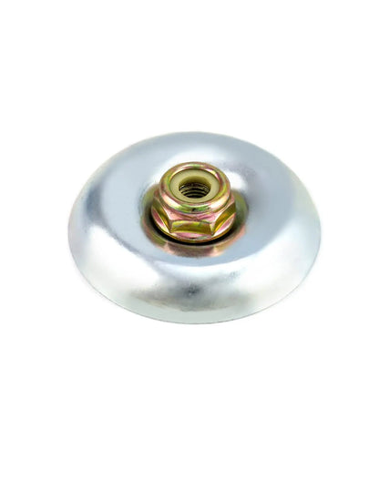 QWORK® 4 Piezas Tuercas de Fijación de Cuchilla para Cabezal Desbrozadora, Repuestos para Cortacéspedes y Desbrozadora QWORK