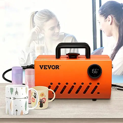 VEVOR Prensa Térmica para Tazas de 11-30 oz Prensa para Tazas Vasos 620 W Máquina de Impresión de Transferencia 23,5 x 11,5 x 1 cm con Guantes Resistentes al Calor y Cinta DIY Tazas de Cerámica Vasos VEVOR