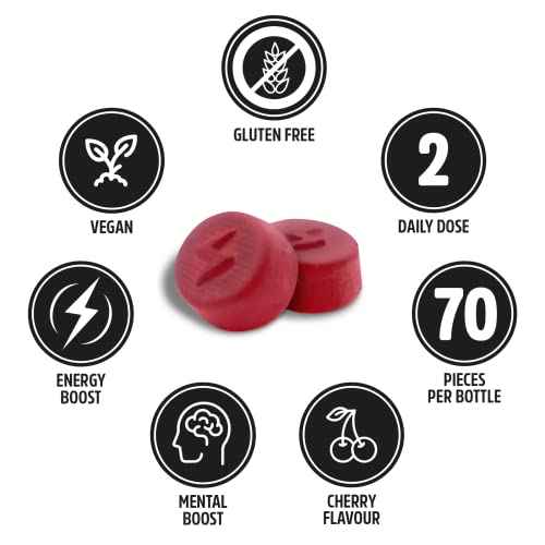 VITALDIN Energy Gummies – 70 Gominolas Energéticas con Ginseng, Guaraná, Cafeína & Taurina – Mejora la Concentración, Favorece el Rendimiento Físico y Mental - SacrificioShop VITALDIN Energy Gummies – 70 Gominolas Energéticas con Ginseng, Guaraná, Cafeína & Taurina – Mejora la Concentración, Favorece el Rendimiento Físico y Mental - undefined sacrificioshop.com
