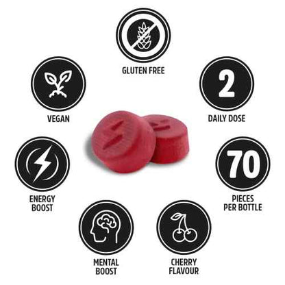 VITALDIN Energy Gummies – 70 Gominolas Energéticas con Ginseng, Guaraná, Cafeína & Taurina – Mejora la Concentración, Favorece el Rendimiento Físico y Mental - SacrificioShop VITALDIN Energy Gummies – 70 Gominolas Energéticas con Ginseng, Guaraná, Cafeína & Taurina – Mejora la Concentración, Favorece el Rendimiento Físico y Mental - undefined sacrificioshop.com